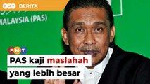 PAS kaji dulu sebelum muktamad keputusan kerjasama dengan Umno, kata Takiyuddin