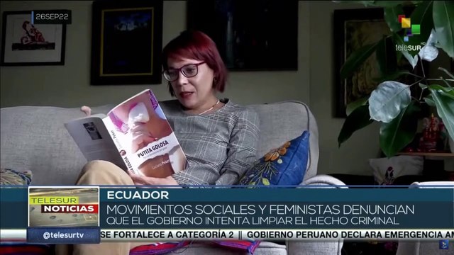 Autoridades ecuatorianas anuncian cierre de edificio donde ocurrió el feminicidio de María Belén