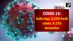 COVID-19: India logs 3,230 fresh cases, 4,255 recoveries