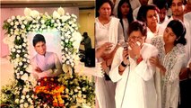 Raju Shrivastav Prayer Meet: फफक-फफक कर रो पड़ीं  पत्नी Shikha, हालत देख टूट गया सबका दिल