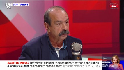 Philippe Martinez: "Le travail n'est pas une valeur de droite, il est essentiel dans la vie"