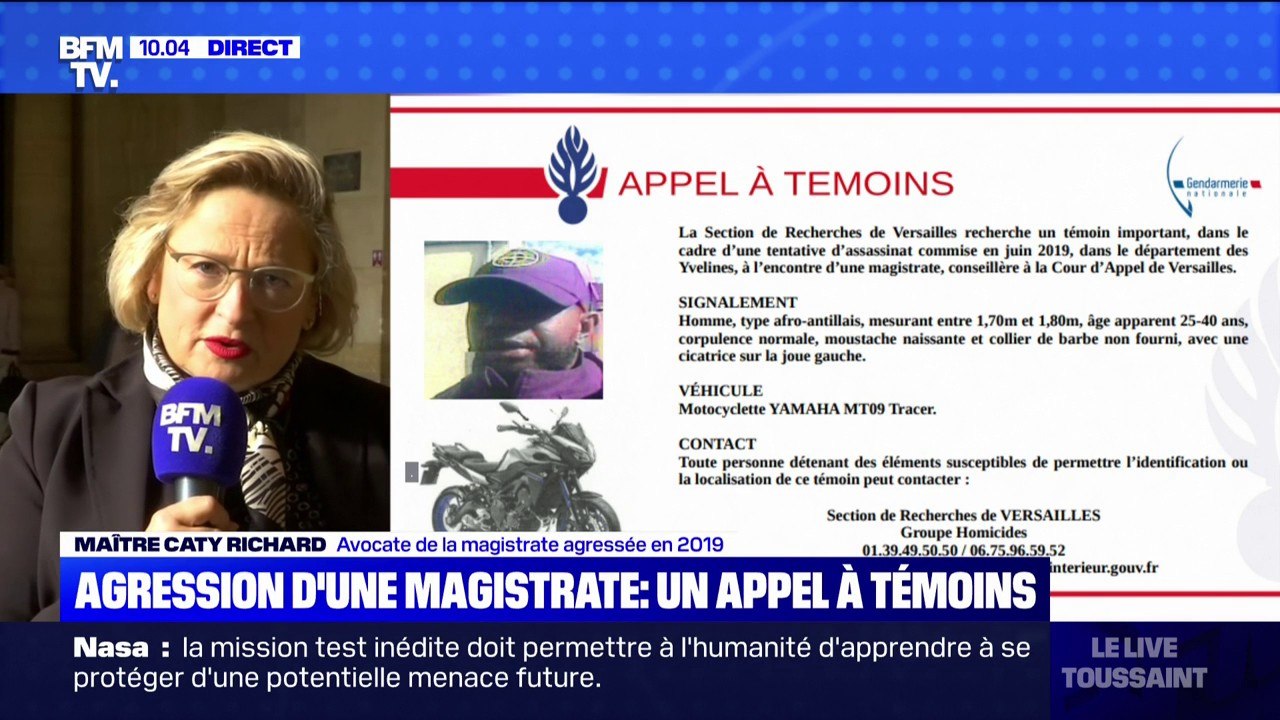 Tentative d'assassinat d'une magistrate à Versailles: "C'est aussi sur la justice qu'on a tiré"