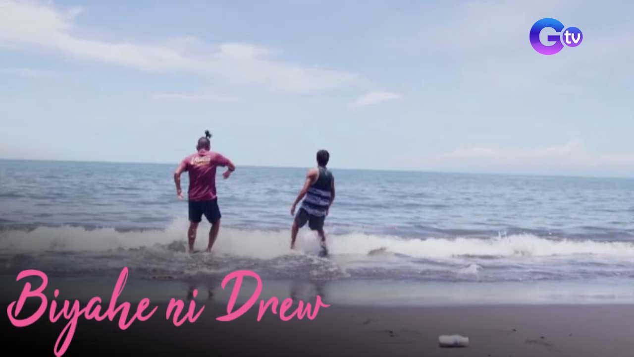 Nauusong sport na skimboarding, magawa kaya ni Biyahero Drew sa Davao? | Biyahe Ni Drew