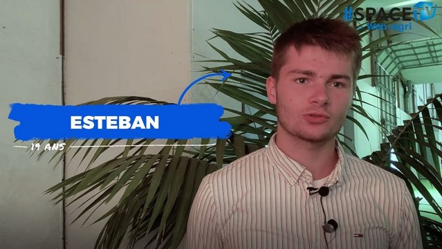 Espace Jeunes Space 2022 − Estéban, 19 ans, « croit en l'avenir de l'élevage laitier malgré la conjoncture floue »