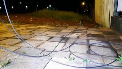 Download Video: Ladrões de fios elétricos continuam causando prejuízos em Cascavel