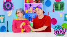 GRANNY VS ME COOKING CHALLENGE Funny Granny`s Pranks and Cool Parenting Hacks by 123 GO! Genius