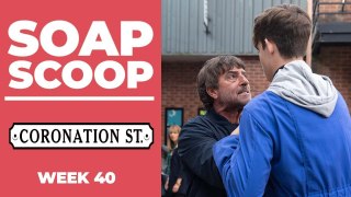 Coronation Street Soap Scoop! Aaron faces police trouble