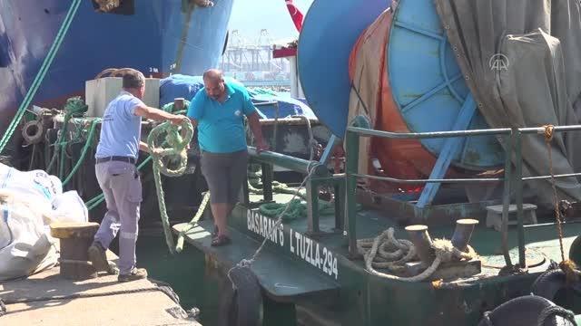 Hatay haber... Hatay sahillerini temiz tutmak için 8 ayda 692 ton atık topladılar