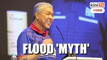 Zahid: Harapan spinning flood 'myth' to avoid GE15