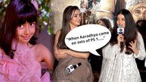 How Aaradhya Reacted After Watching Aishwarya Rai In Ponniyin Selvan 1