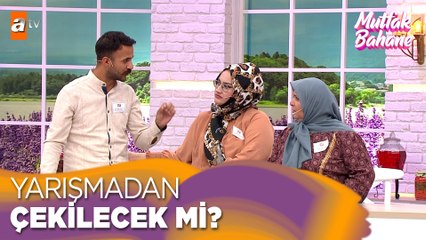 Emin, Zeynep yüzünden yarışmadan çekilmek istedi! - Mutfak Bahane 27 Eylül 2022