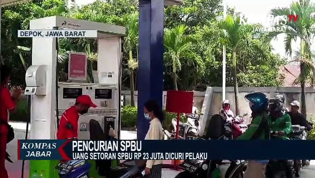 Petugas Lengah, Uang Setoran SPBU Raib Dicuri