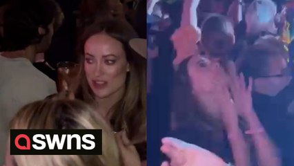 Watch as Don't Worry Darling director Olivia Wilde lets her hair down - and dances to Bruno Mars