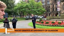 Glasgow headlines 27 September: Racist graffiti at University of Glasgow sparks outrage from Chinese students