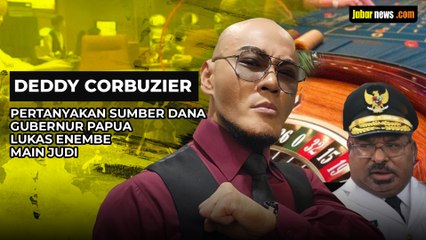 Deddy Corbuzier Pertanyakan Sumber Dana yang Digunakan Gubernur Papua Lukas Enembe Main Judi