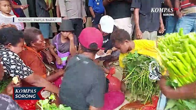 Pedagang Minta Ketegasan Pemkot Sorong Relokasi Pedagang Ke Pasar Rufei