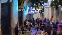 Saqueos, destrucción y violencia en la zona comercial de Sants por la Mercè