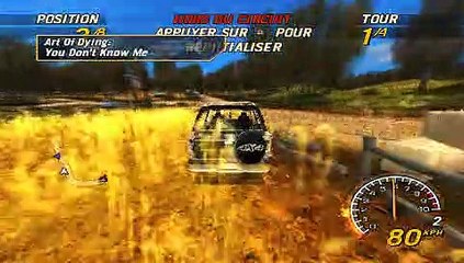 FlatOut : Head On online multiplayer - psp