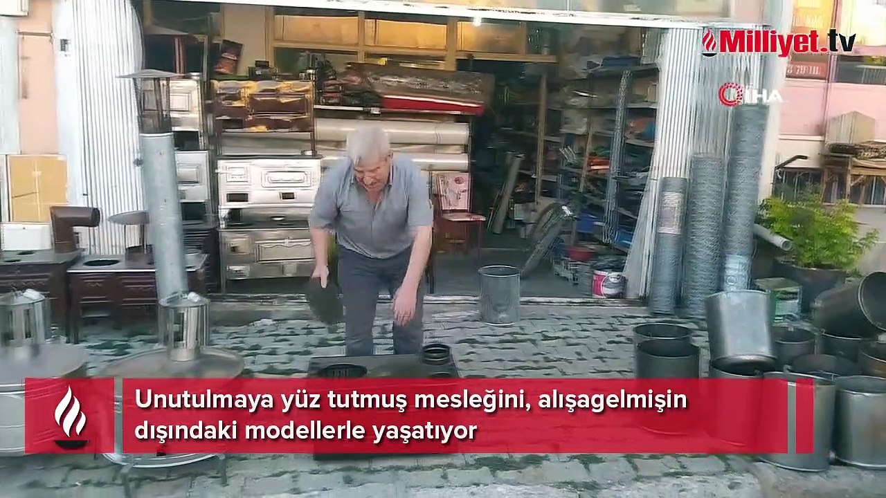 Unutulmaya yüz tutmuş mesleğini, alışagelmişin dışında ki modellerle yaşatıyor