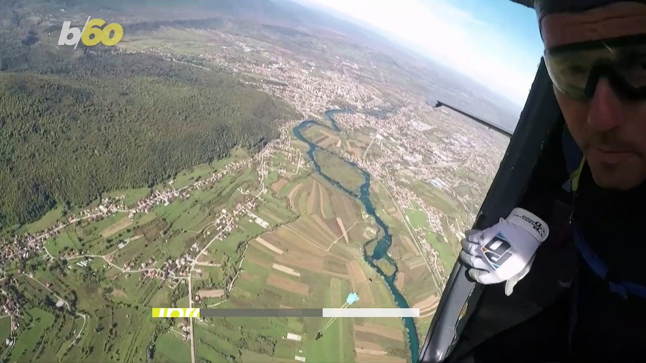 88-Year-Old Man Completes His 1487th Skydiving Jump in Chase for the World Record