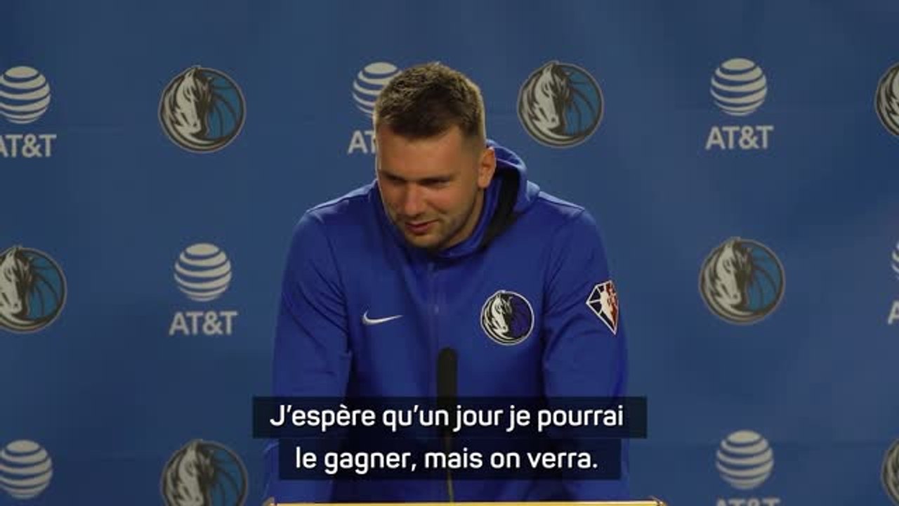 Dallas Mavericks - Doncic rêve d'être MVP et veut gagner la NBA