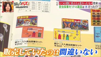 【昆虫採集セットの謎、うまい棒のキャラの謎】