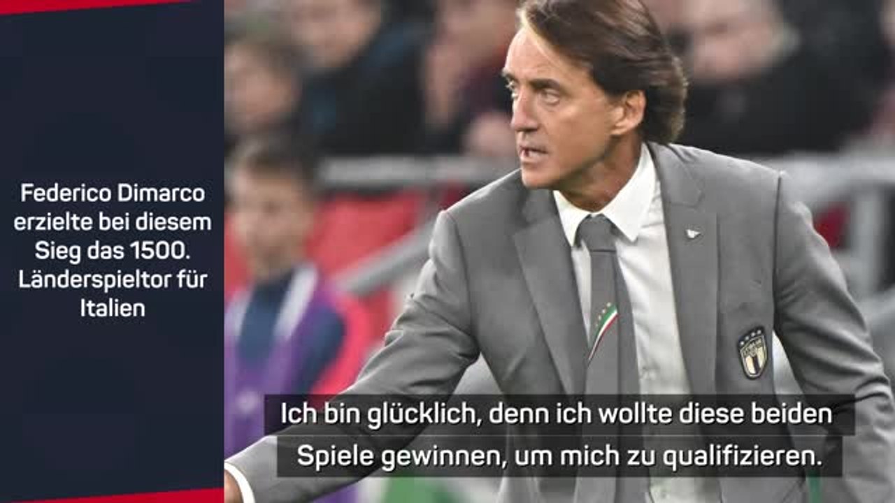 Mancini zu donnarumma: "er hat alles gerettet"