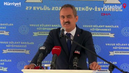 Bakan Özer: Tüm okullarda artık kütüphane var