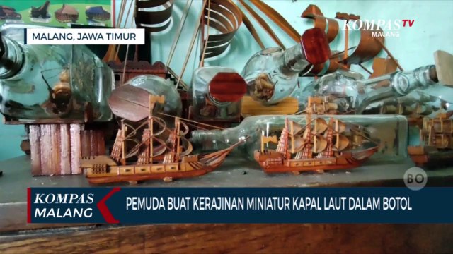 Bagaimana Cara Membuat Kerajinan Miniatur Kapal Laut Dalam Botol? Yuk Disimak!!
