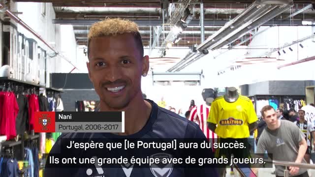 Portugal - Nani pense que le Portugal a ce qu'il faut pour gagner la Coupe du monde