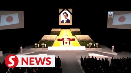 Japan gives former PM Shinzo Abe a final send-off