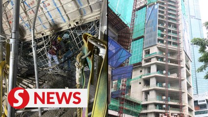 Worker killed in building site collapse in KL