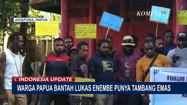 Bantah Lukas Enembe Miliki Tambang Emas, Tokoh Pemuda Tolikara: Tambang Belum Beroperasi