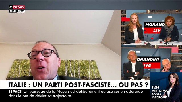 Giorgia Meloni élue en Italie est-elle post-fasciste et qu’est-ce que cela veut dire vraiment ? Revoir les explications dans Morandini Live sur CNews - VIDEO