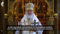 Il patriarca Kirill: morire in battaglia è lavare via i peccati