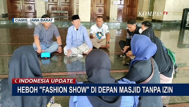 ''Fashion Show'' di Depan Masjid Tanpa Izin, Ketua Komunitas MUA Ciamis Menangis & Minta Maaf