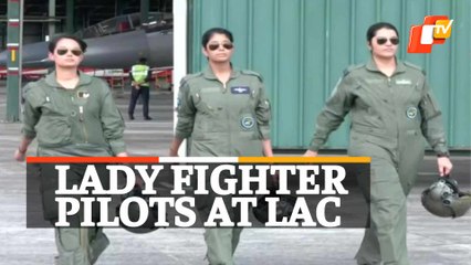 WATCH | Female Flight Lieutenants Fly Fighter Jets Near LAC