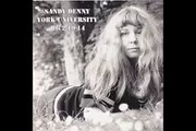 Sandy Denny - bootleg York University, UK, 10-14-1972
