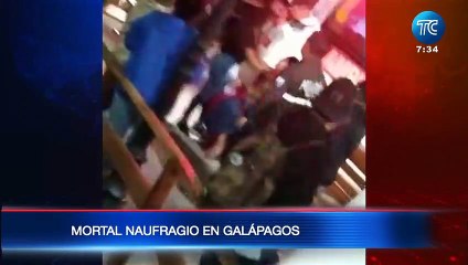 Drama familiar por los desaparecidos tras naufragio en Galápagos