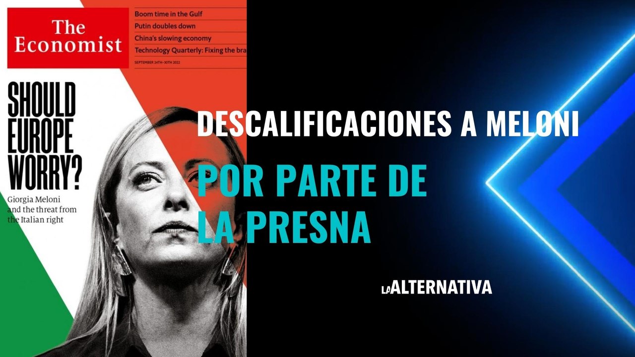 Así tratan los medios a Giorgia Meloni: Ultraderecha, neofascista, nacionalpopulista, heredera de Mussolini, racista, postfascista y de extrema derecha
