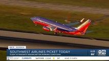 Southwest Airlines flight attendants picketing Tuesday