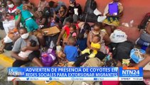 Rescatan a 190 migrantes que viajaban en cajas de tráileres al noroeste de México