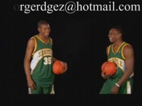 Kevin Durant And Jeff Green Bloops and Blunders.