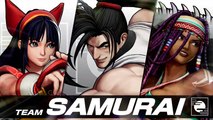 The King of Fighters XV - Présentation de la Team Samurai