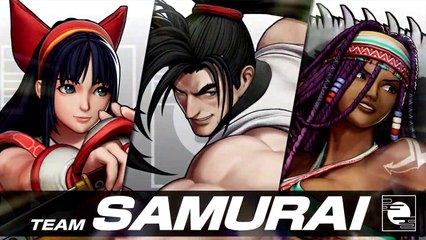 The King of Fighters XV - Présentation de la Team Samurai