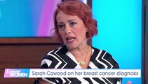 Sarah Cawood on sharing her cancer diagnosis with her kids