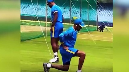 10 नंबर की जर्सी पहने नजर आए सचिन,एक घंटे तक मैदान में बहाया पसीना