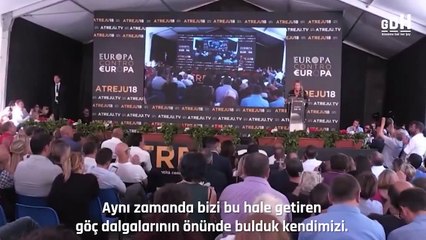 İtalya'nın yeni başbakanı Giorgia Meloni'den ses getiren konuşma: "Bize ders vermeye kalkma Macron!"