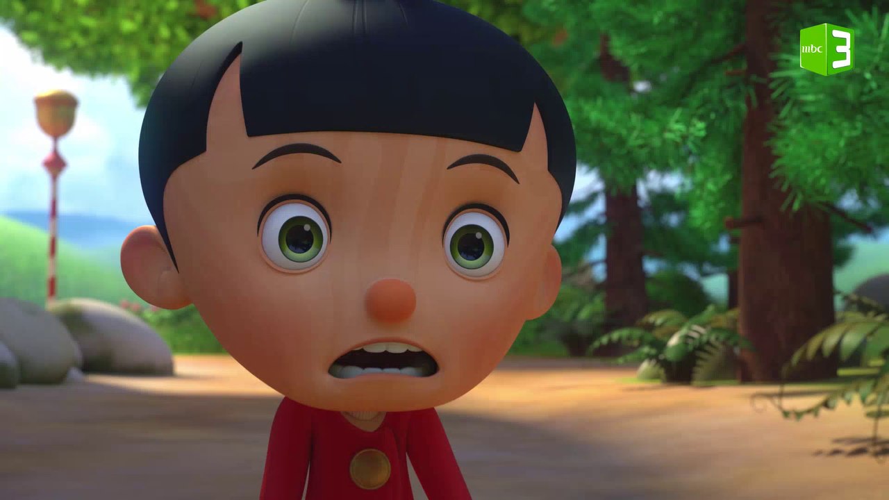 بينوكيو يحاول إنقاذ عازف المزمار من الساحرة