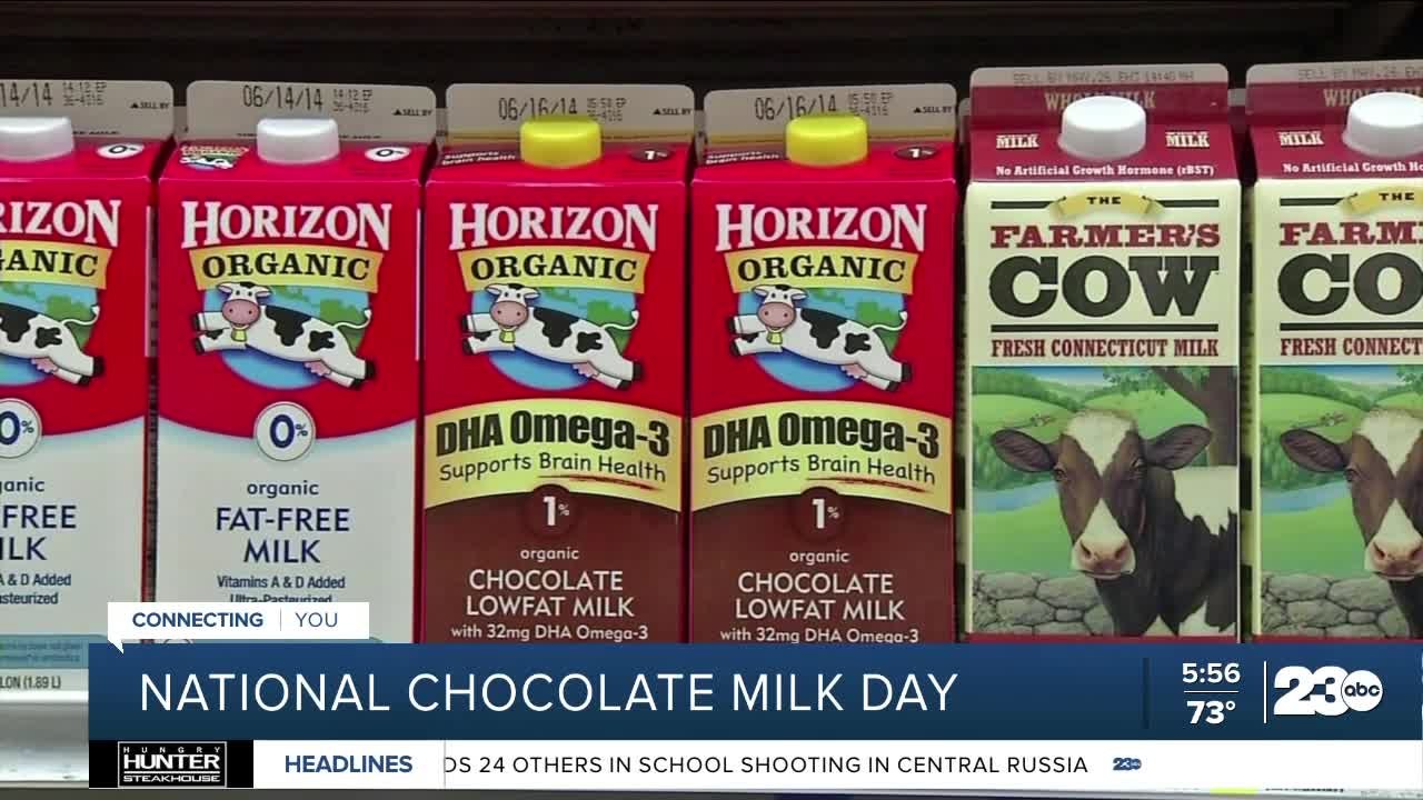 Today is National Chocolate Milk Day